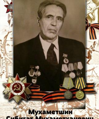 Мухаметшин Сибагат Мухаметханович