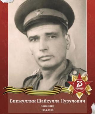 Бикмуллин Шайхулла Нурулович