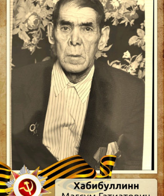 Хабибуллин Магсум Гатиатович