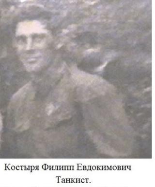 Костыря Филипп Евдокимович