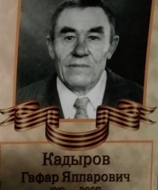 Кадыров Гафар Яппарович