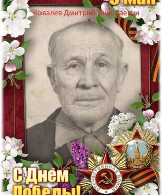 Ковалёв Дмитрий Николаевич