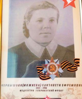 Чернышова Елизавета Ефремовна