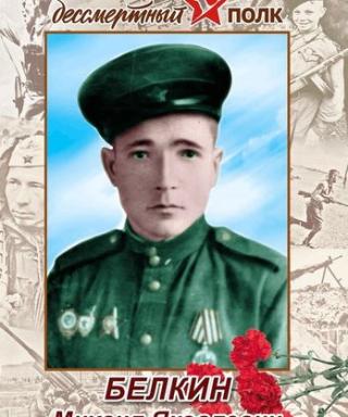 Белкин Михаил Яковлевич