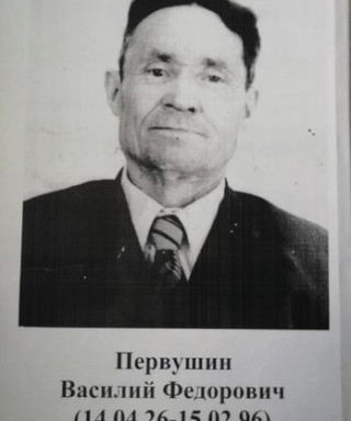 Первушин Василий Фёдорович