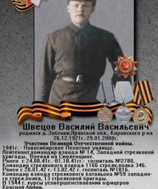 Швецов Василий Васильевичо