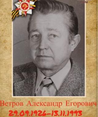 Ветров Александр Егорович