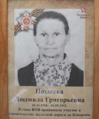 Поздеева Людмила Григорьевна