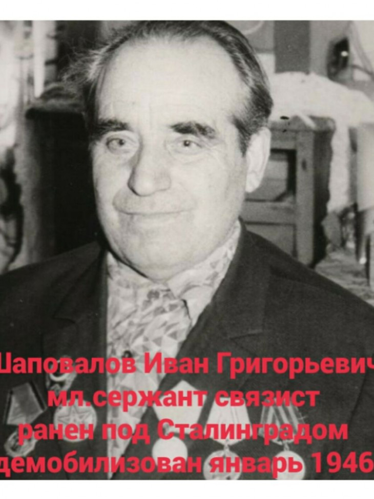 Шаповалов Иван Григорьевич