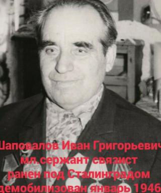 Шаповалов Иван Григорьевич