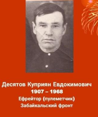 Десятов Куприян Евдокимович