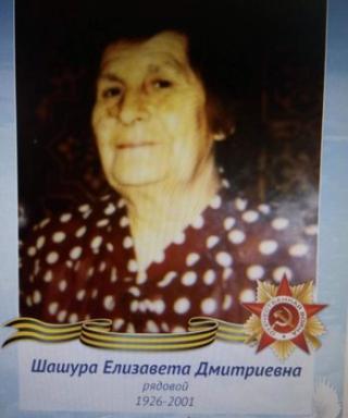 Шашура Елизавета Дмитриевна