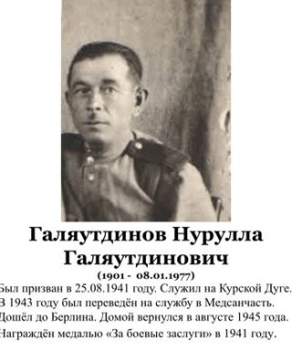 Галяутдинов Нурулла Галяутдинович