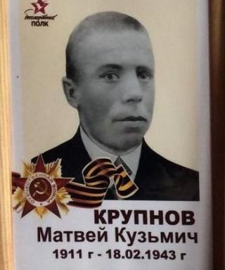 Крупнов Матвей Кузьмич