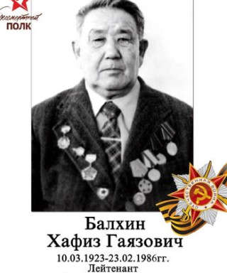 Балхин Хафиз Гаязович