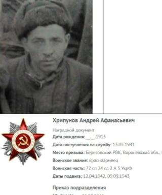Хрипунов Андрей Афанасьевич