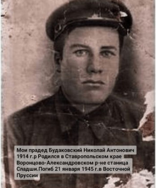 Будаковский Николай Антонович