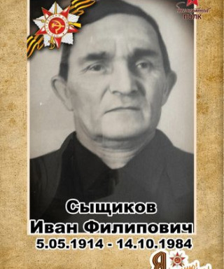 Сыщиков Иван Филипович