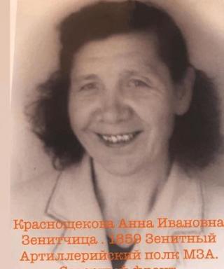 Краснощёкова Анна Ивановна