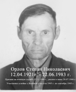 Орлов Степан Николаевич