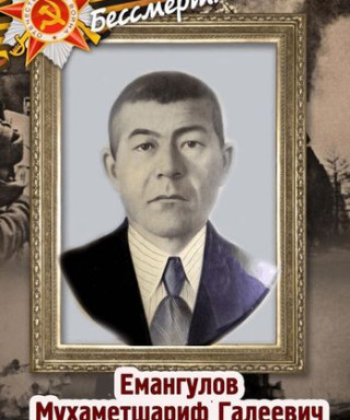 Емангулов Мухаметшариф Галеевич