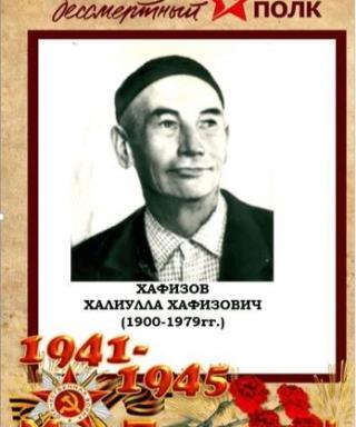 Хафизов Халиулла Хафизович