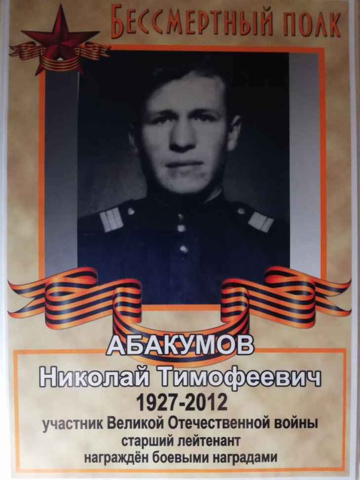 Абакумов Николай Тимофеевич