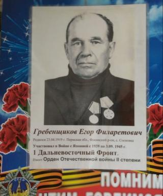 Гребенщиков Егор Филоретович