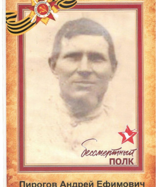 Пирогов Андрей Ефимович
