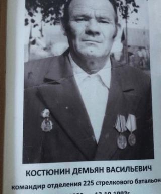 Костюнин Демьян Васильевич
