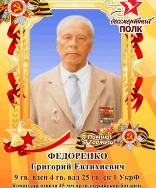 Федоренко Григорий Евтихиевич