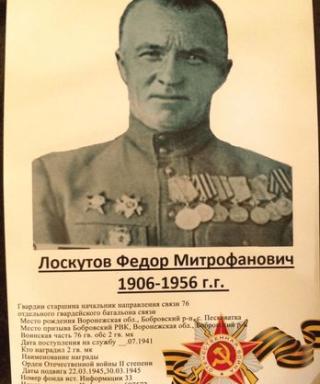 Лоскутов Федор Митрофанович