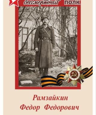 Рамзайкин Фёдор Фёдорович