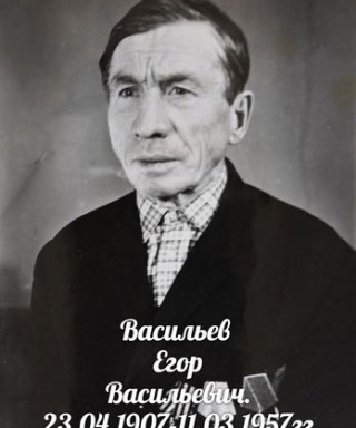 Васильев Егор Васильевич