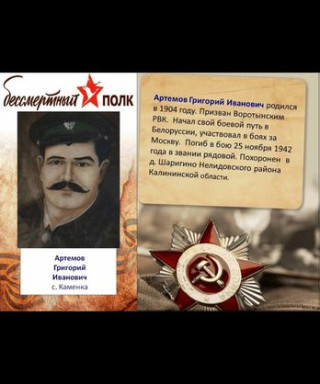 Артемов Григорий Иванович