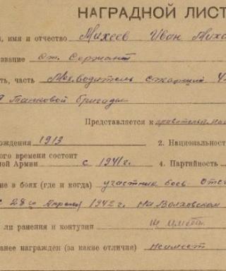 Михеев Иван Михайлович