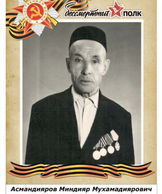 Асмандияров Миндияр Мухамадиярович