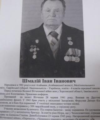 Шмалий Иван Иванович