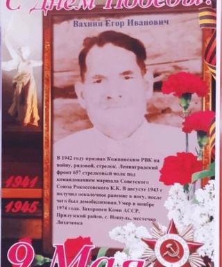 Вахнин Егор Иванович