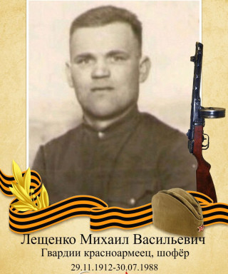 Лещенко Михаил Васильевич
