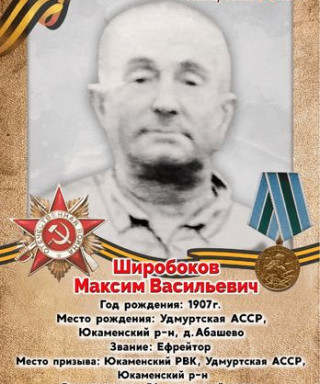 Широбоков Максим Васильевич