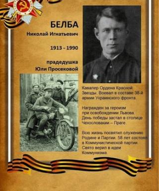 Белба Николай Игнатьевич