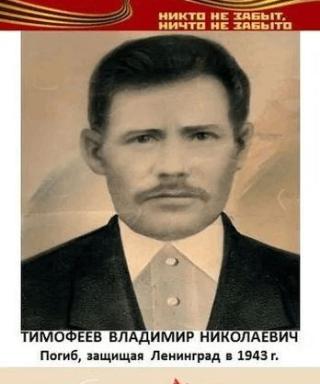 Тимофеев Владимир Николаевич