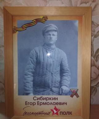 Сибиркин Егор Ермолаевич