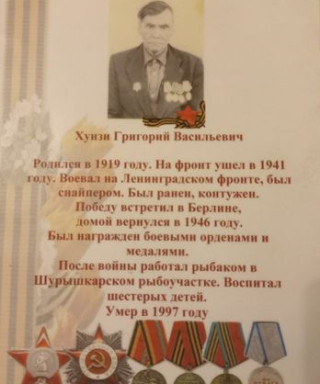 Хунзи Григорий Васильевич