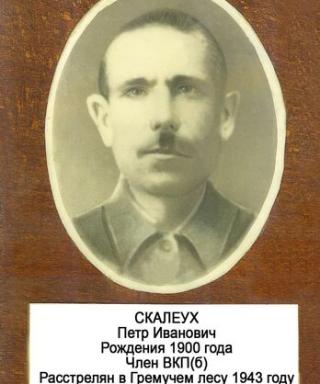 Скалеух Петр Иванович