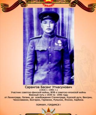 Сарангов Басанг Утнасунович