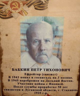 Бабкин Пётр Тихонович