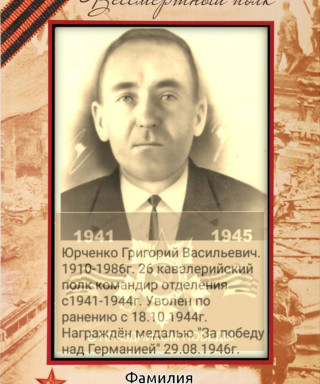 Юрченко Григорий Васильевич