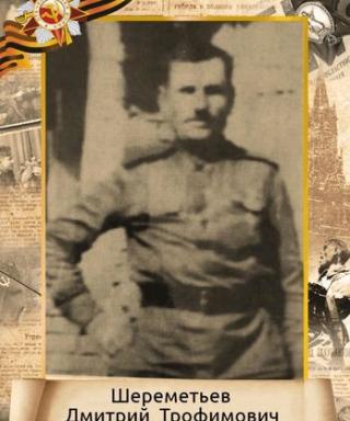 Шереметьев Дмитрий Трофимович